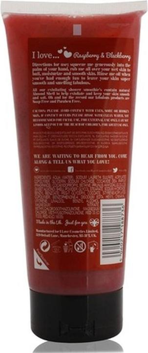 Produktbild I Love... Exfoliating Shower Smoothie Raspberry & Blackberry Duschpeeling 200 ml (200 ml)