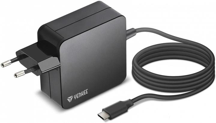 Yenkee Universelles Netzteil / Smartphone / Tablet / Laptop / Power Delivery Ladegerät USB C 65W 1,8m (65 W, 1 porzione)