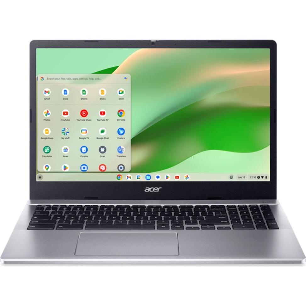 Acer CB 315 CB315-5H-C7LF Chrome N100/8GB/64GB eMMC/15,6" (15.60", Intel N100, 8 GB, DE), Notebook, Silber