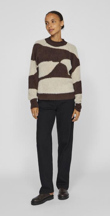 Produktbild Vila Gemusterter Strickpullover (S)