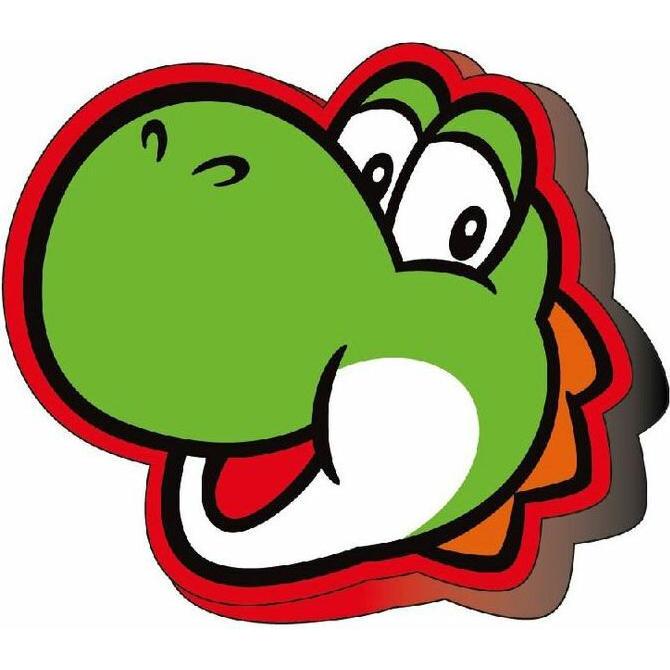 GED, Kinderkissen, Cuscino Super Mario Bros Yoshi 3D 40cm