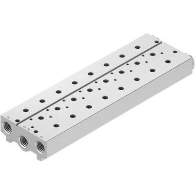 Festo, Tecnologia di connessione dei tubi, Blocco di collegamento 8026267 VABM-B10-25S-G38-8