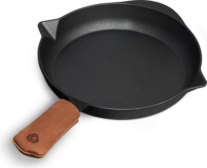 Burnhard Gusseisenpfanne 30 cm (Bratpfanne, Gusseisen, 30 x 5 cm)