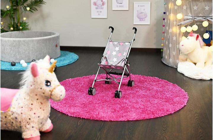 Image du produit Knorrtoys Puppenbuggy Sim - "star grey pink"