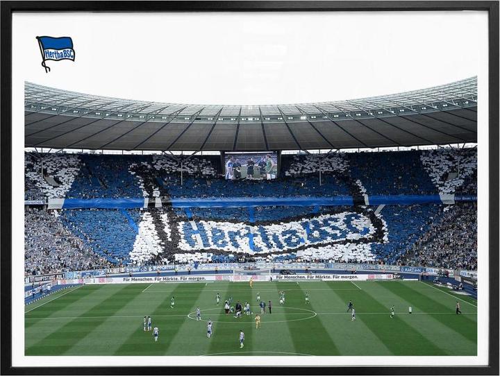 Actual product image Hertha BSC Start of the game in the stadium (60 x 50 cm)