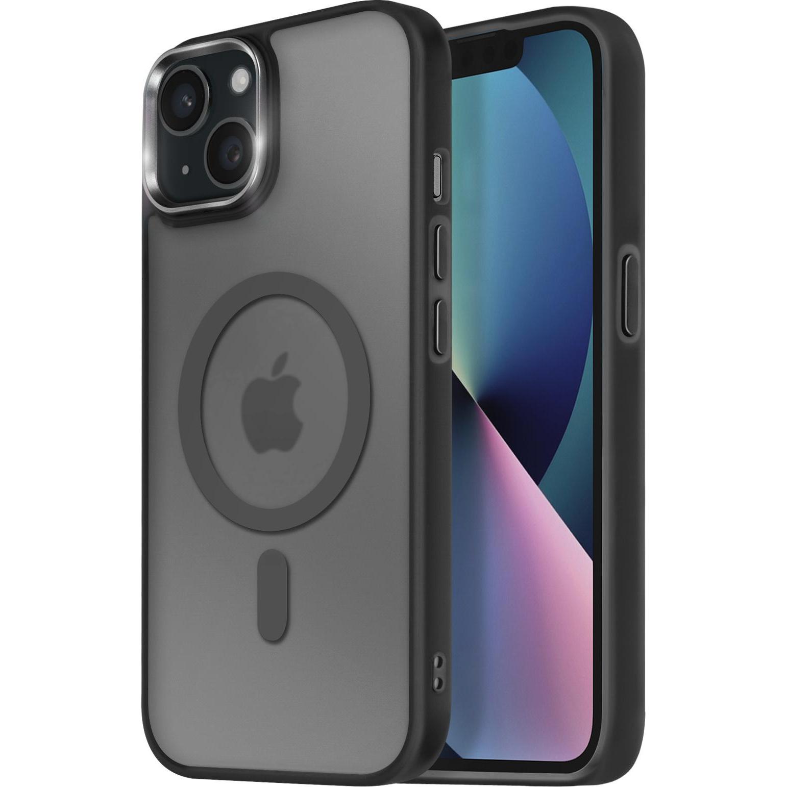 Avizar Frost Color Case (Apple iPhone 13), Smartphone Hülle, Schwarz
