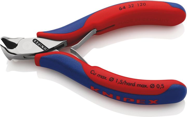 Immagine prodotto Knipex Elektronik-Vornschneider (120 mm)