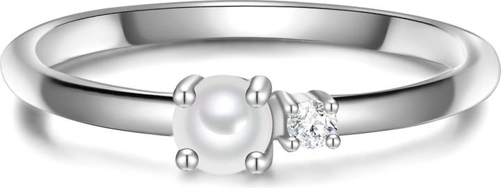 Immagine prodotto Glanzstücke München Donna Argento Cubic Zirconia d'acqua dolce con perle coltivate - 31516 (54, 925 Argento)