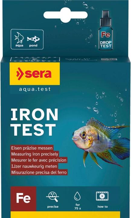 Produktbild Sera Fe-Test einfache Bestimmung der Eisen
