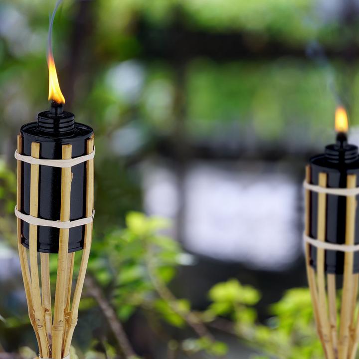 Image du produit Relaxdays 16x torches-bambou