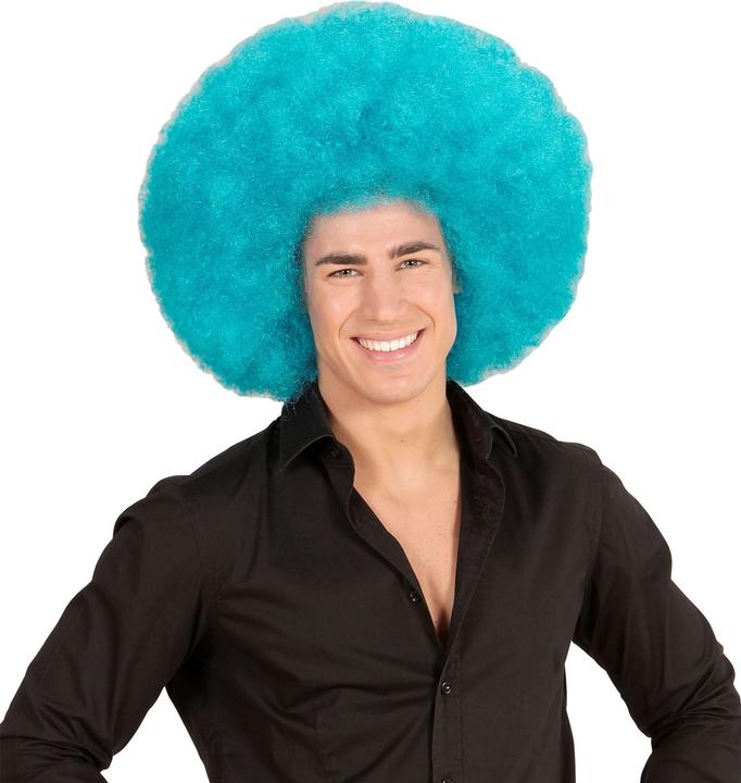 Image du produit Widmann Perruque bleu clair - Mardi Gras - Carnaval (Taille unique)