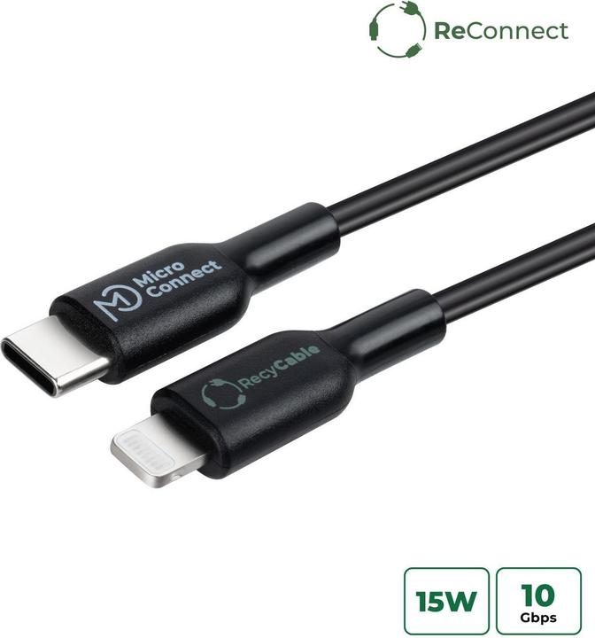 Produktbild MicroConnect ReConnect USB-C 3.2 Gen 1 to (2 m, USB 3.2 Gen 1)
