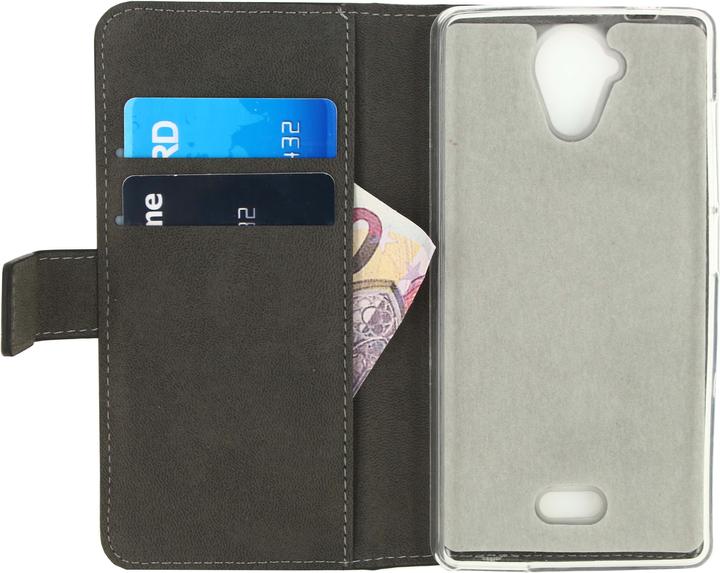 Produktbild Mobilizera Mobilize MOB-22786, Wallet case, Wiko, U Feel Lite, 12.7 cm (5"), Black (Wiko U Feel Lite)