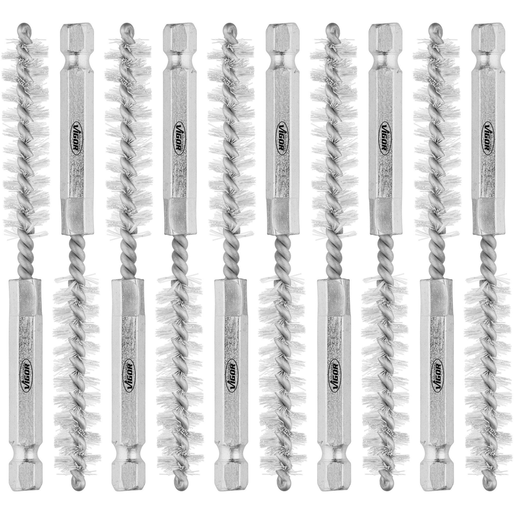 Thumbnail - Vigor, Schleifmittel, Nylonbuersten-Satz 10 mm