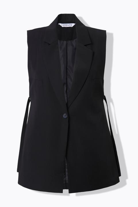 Actual product image Studio Untold Blazerweste, A-Linie, seitliche Bindebänder