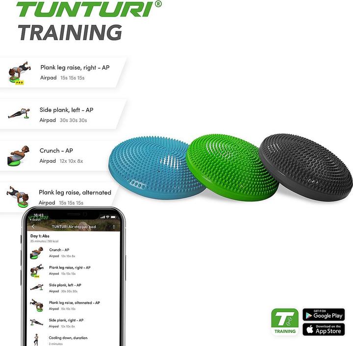 Actual product image Tunturi Gleichgewichtskissen