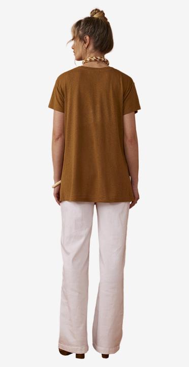 Actual product image Envie de Fraise Maternity T-shirt with linen (36, 38)