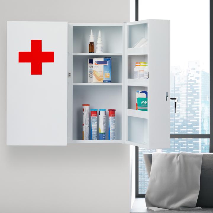Immagine prodotto Relaxdays Medizinschrank (53 x 19 x 53,5 cm)