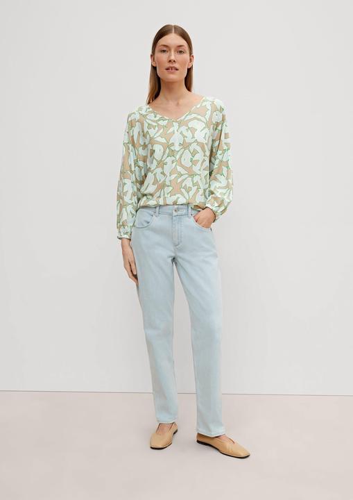 Immagine prodotto Comma Bluse Viskosebluse mit V-Ausschnitt (36)