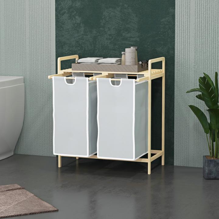 Actual product image Homcom Laundry basket