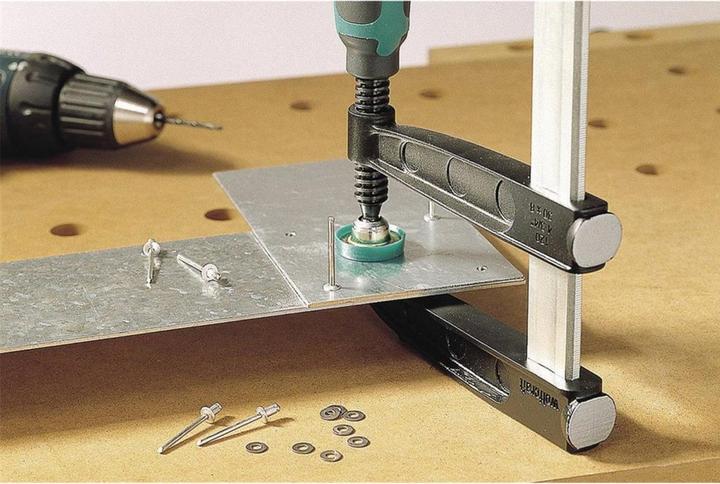 Produktbild wolfcraft wolfcraft 1 SZ - Schraubzwinge 80/450mm (450 mm)