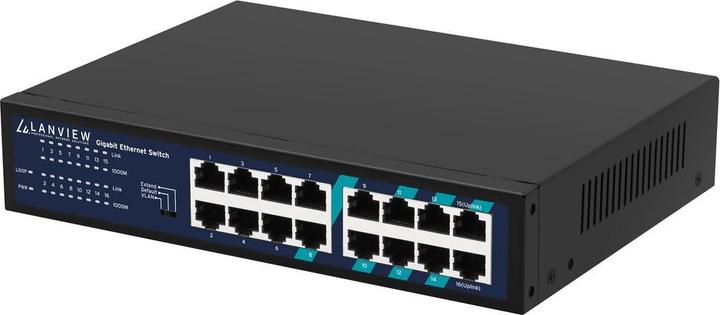 Produktbild Lanview Unmanaged 16-Port Full (16 Ports)