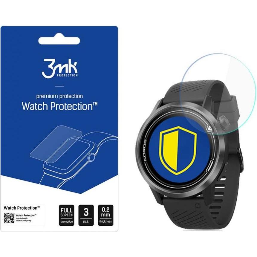 3MK Coros 2 Pro 46mm - Watch Protection v. FlexibleGlass Lite, Smartwatch Zubehör, Transparent