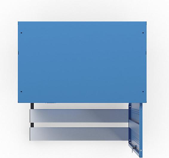 Actual product image Wolf Clothes locker with bench underneath (80 cm, 214 cm)