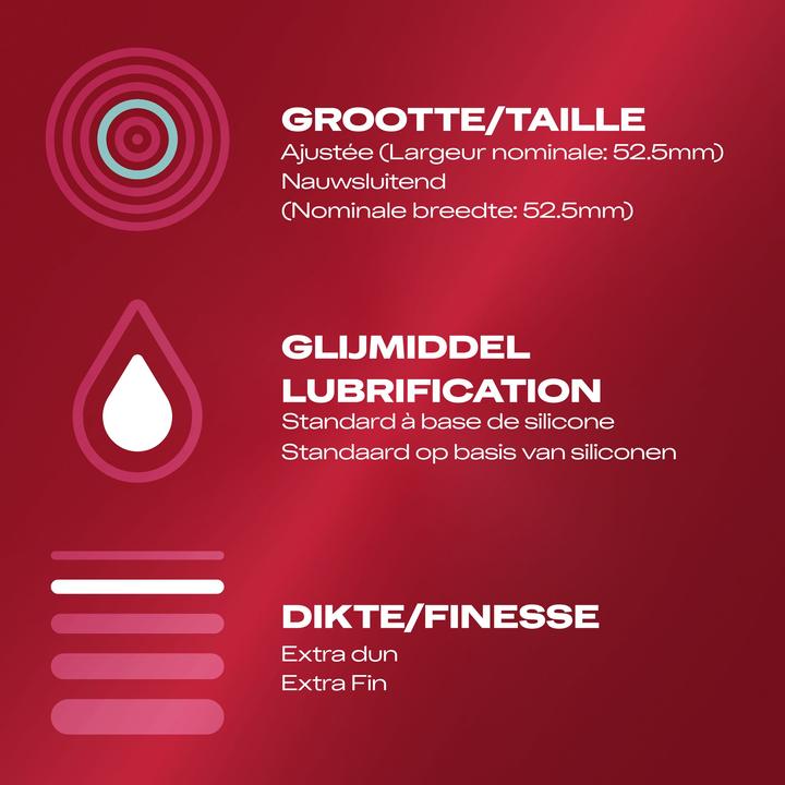 Actual product image Durex Condoms Thin Feel - 10 pieces (10 pcs.)