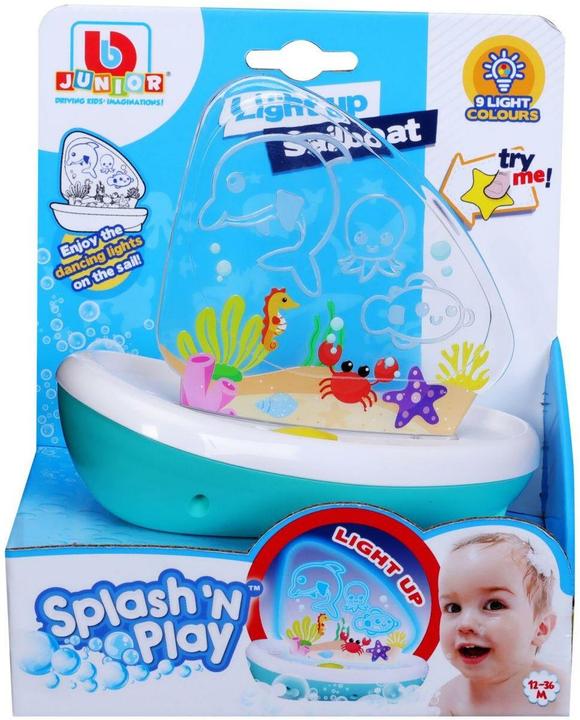 Actual product image BB Junior Splash'n Play Light Up Sailboat