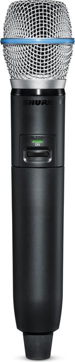 Produktbild Shure GLXD24R+/B87A draadloze handheld microfoon