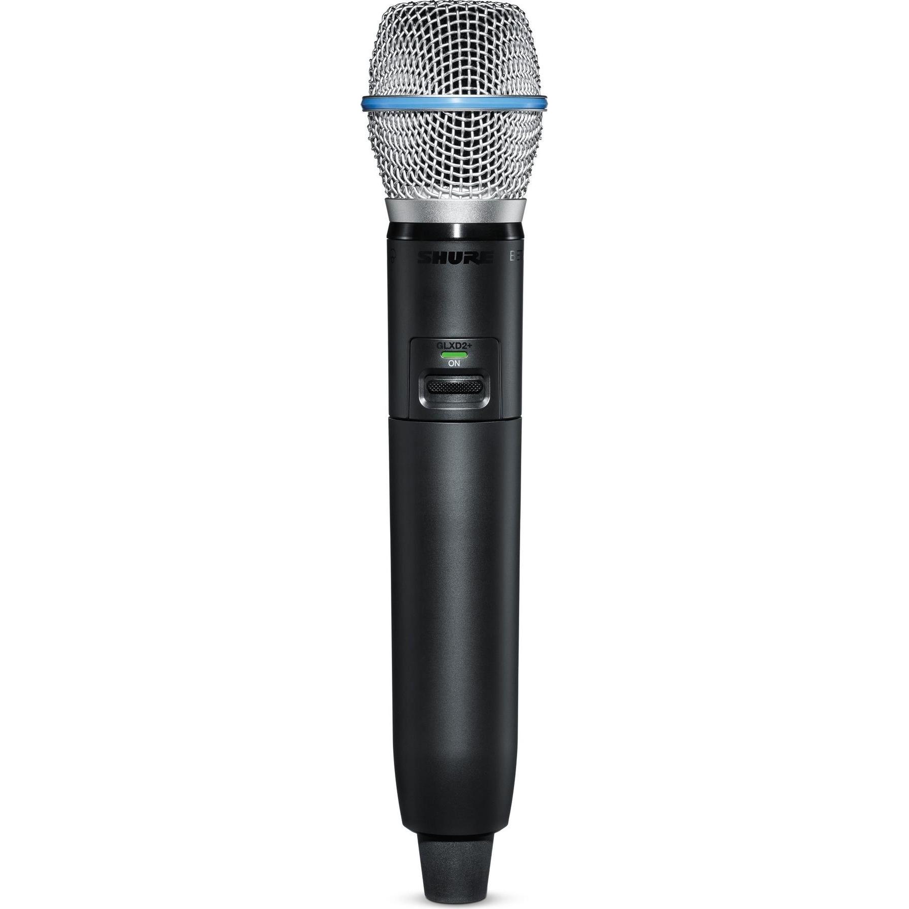 Shure Microfono portatile GLXD24R+/B87A draadloze, Microfono