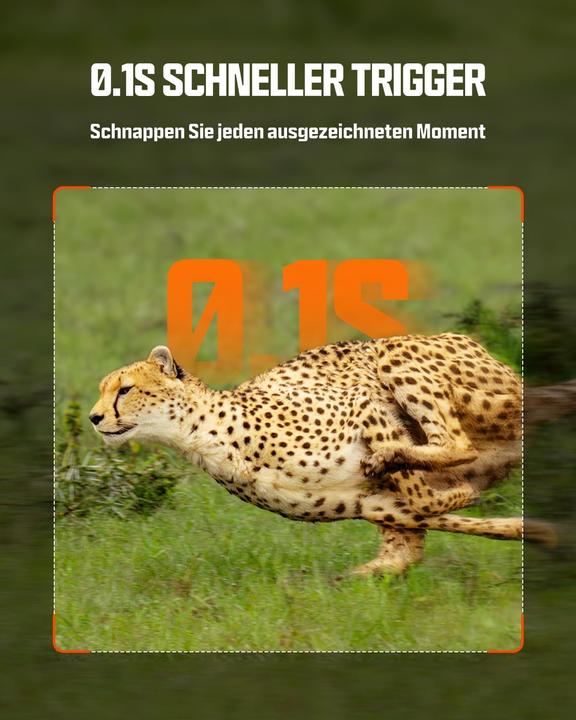 Produktbild Ceyomur CY75 Solar Wildkamera 4K mit Bewegungsmelder und Nachtsicht