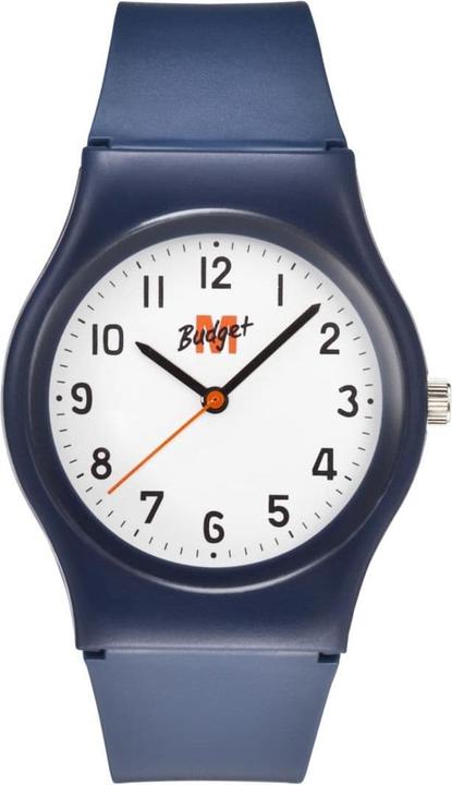 Produktbild M-Budget blau / weiss (Analoguhr, 35 mm)