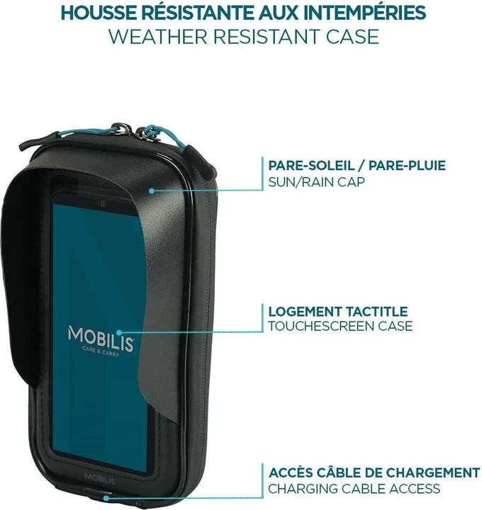 Actual product image Mobilis U.FIX, Mobile phone/Smartphone, Passive holder, Black