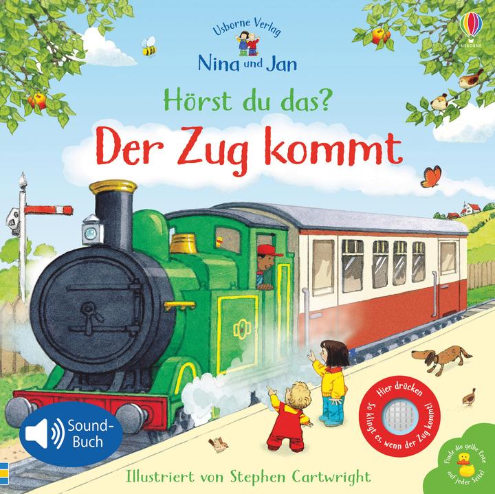 Actual product image Nina und Jan - Hörst du das? Der Zug kommt (German, Sam Taplin, 2020)