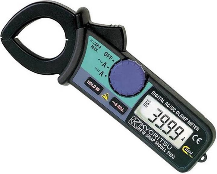 Kyoritsu Current clamp digital KEW-2033 Ka (CAT III 300V, Pincer ammeter)