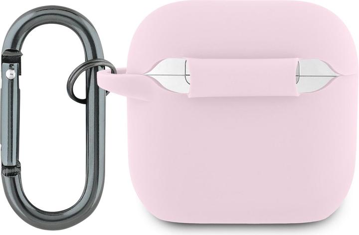 Productafbeelding Lacoste LCA4SLOI AirPods 4 cover pink Silicone Croc Logo