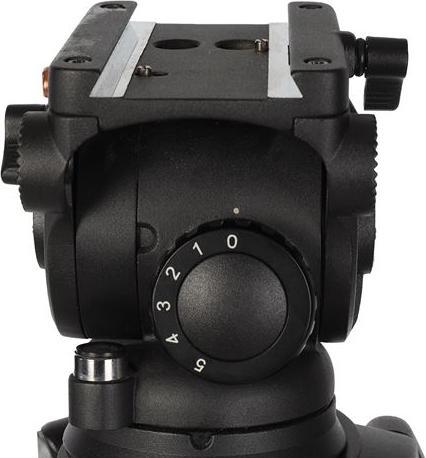 Produktbild Nest Profesionellen Stativ EI-7085-C2 + Fluidgedämpfter Kopf