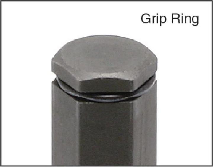 Actual product image Koken Hexagon insert bit 3/8" with grip ring