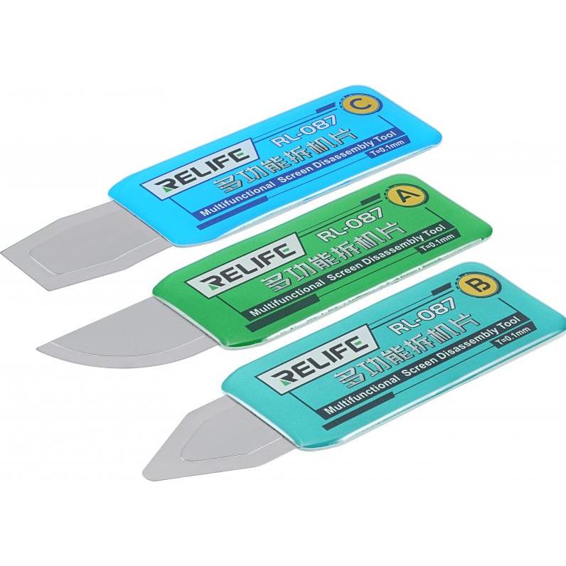 iLike Consumables! - RL-087 Multifunctional Screen Disassembly Tool Set, Accessori per cellulare, Nero