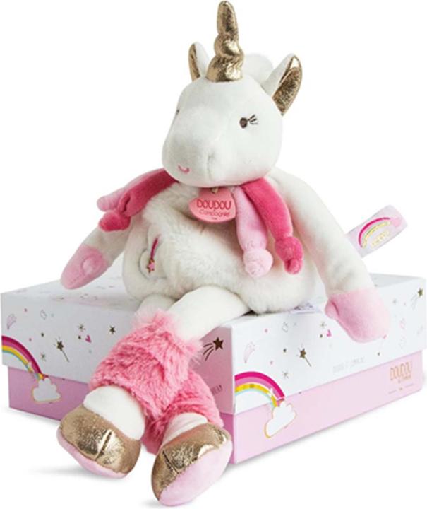 Actual product image Doudou et Compagnie Schlenker unicorn (22 cm)