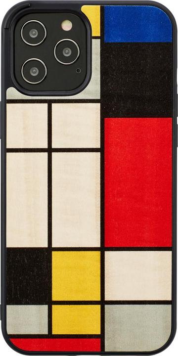 Mondrian Holz Schwarz