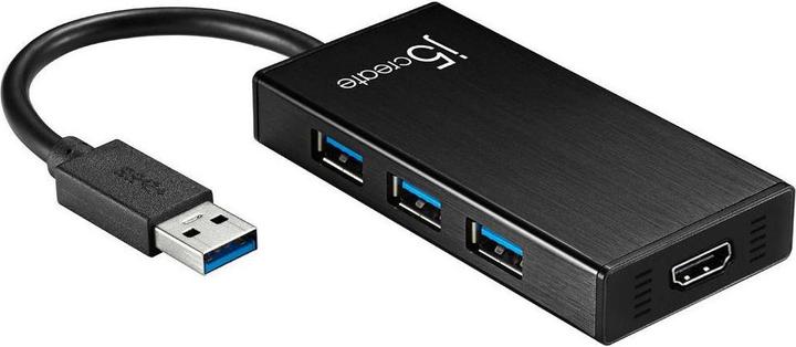 Actual product image j5Create USB 3.0 to (4 ports)