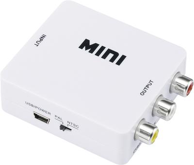 Produktbild SpeaKa Professional HDMI / Cinch Konverter (1x HDMI-Buchse => 3x Cinch-Buchse) Weiss (HDMI Modulator)