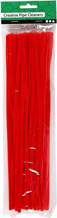 Image du produit Creativ Company Chenille Rouge 30cm, 50pcs (0.30 m)