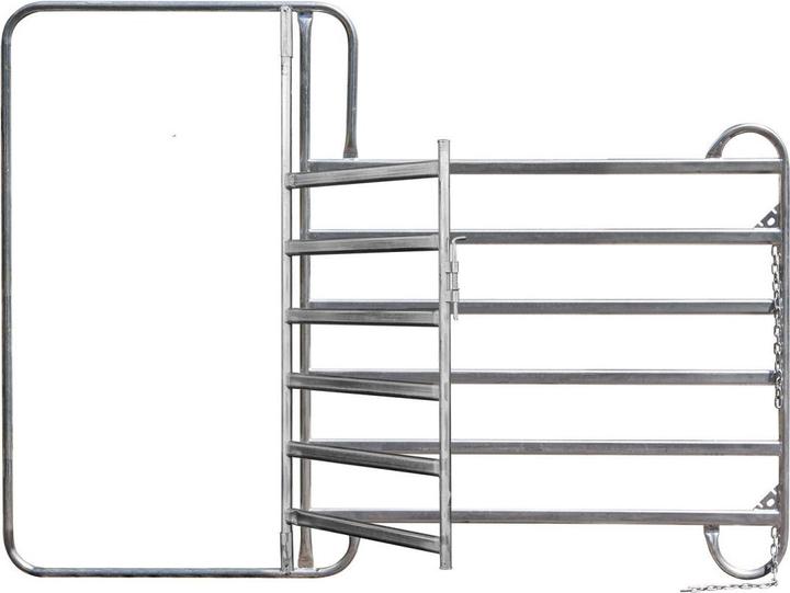 Produktbild Dema Weidepanel Zaunpanel Zaunelement Paddock Pferdebox Panels Roundpen Tor DWP300T