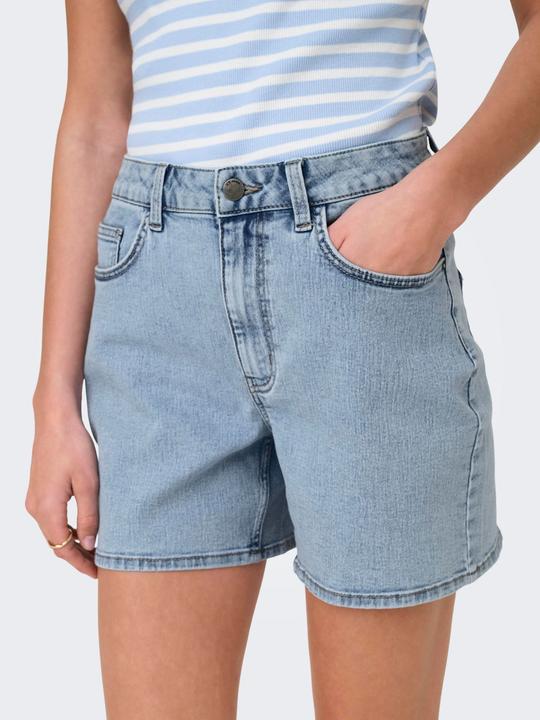 Produktbild JdY JDYCLAUDIA Hohe Taille Weiter Beinschnitt Jeans-Shorts Jeans-Shorts (XXL)
