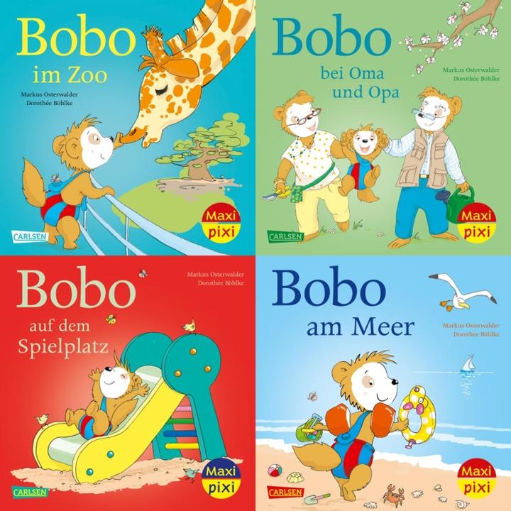 Maxi-Pixi-4er-Set 86: Bobo Siebenschläfer (4x1 Exemplar) (Deutsch, Dorothée Böhlke, Markus Osterwalder, 2021)