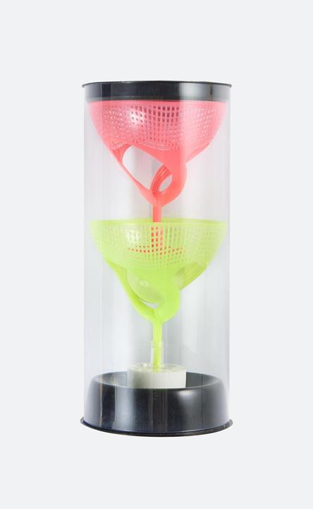 Produktbild Perfly Badminton-Schlägerset Erwachsene leuchtend - BR190 Flex Set Nite blau/gelb